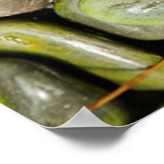 Poster Roches décoratives (Coin)