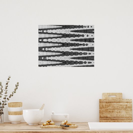 Poster Roches Et Surf Abstrait, 2017 | Images SVP (Cuisine)