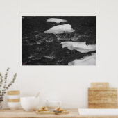 Poster Roches Icy dans la rivière (Cuisine)