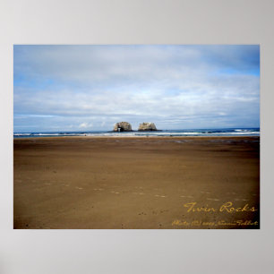 Poster Roches jumelles