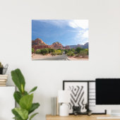 Poster Roches rouges de Sedona (Bureau à domicile)