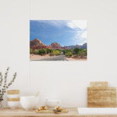 Poster Roches rouges de Sedona (Cuisine)