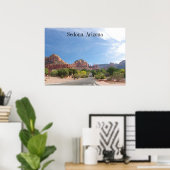 Poster Roches rouges de Sedona (Bureau à domicile)