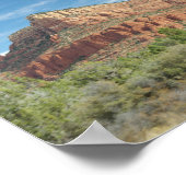 Poster Roches rouges de Sedona (Coin)