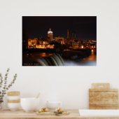 Poster Rochester 'High Falls' (Cuisine)