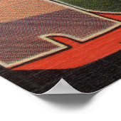 Poster Rochester, Minnesota - Scènes de grandes lettres 2 (Coin)