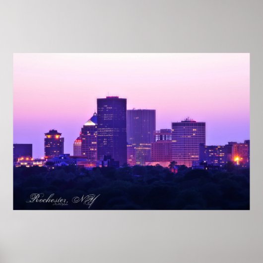 Poster Rochester, NY (Devant)