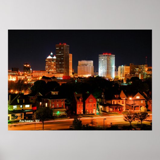 Poster Rochester, NY (Devant)
