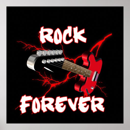 Poster Rock (Devant)