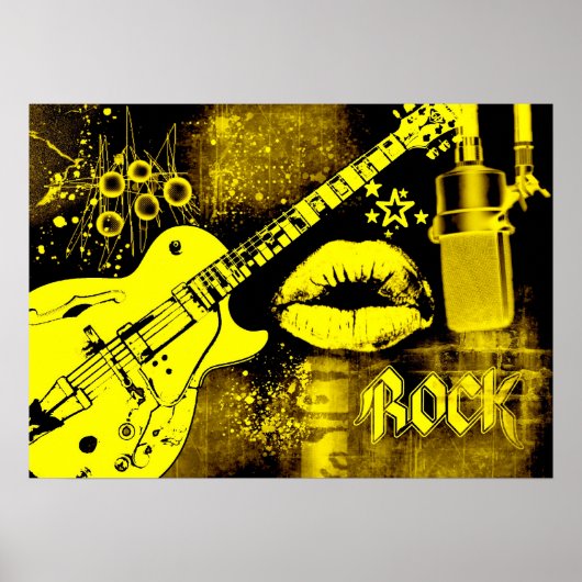 Poster Rock (Devant)