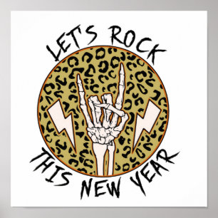 Poster Rock 2023   Nouvel An 2023   Bonne année
