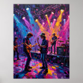 Poster Rock and Roll Band (Devant)