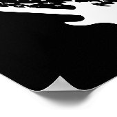 Poster Rock and Roll Guitare Birds Musique Lover (Coin)