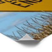 Poster Rock and Roll ne s'arrête jamais, Street Sign Graf (Coin)