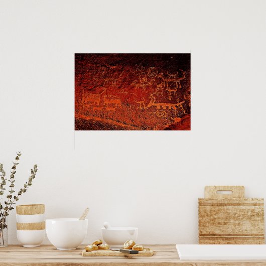 Poster Rock Art (Cuisine)