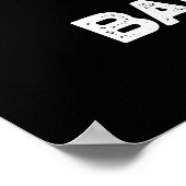 Poster Rock Band-nana Funny Banana Pun Dark BG (Coin)