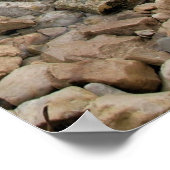 Poster Rock Cairn (Pilier) - Île Mackinac, Michigan (Coin)