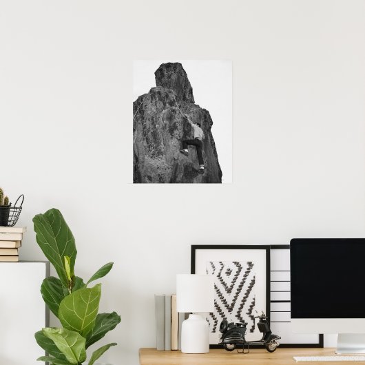 Poster Rock climbing (Bureau à domicile)