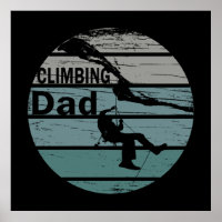 rock climbing dad