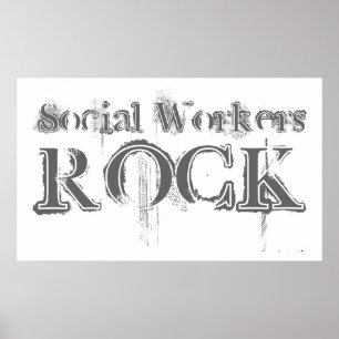 Poster Rock des travailleurs sociaux