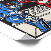 Poster Rock em Sock em Robots Boxing Ring (Coin)