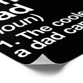 Poster Rock Escalade Papa Définition Fun Sports (Coin)