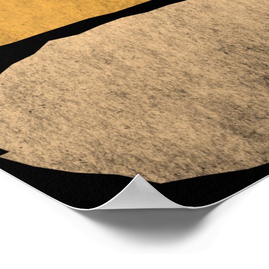 Poster Rock Escalade Rétro Hipster Climber Novelty (Coin)