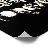 Poster Rock et Roll Forever Funny Rocker Graphic (Coin)