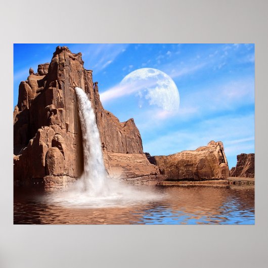 Poster Rock Falls (Devant)