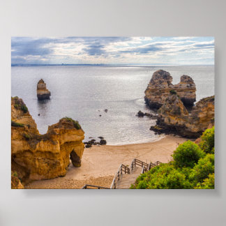 Poster Rock formations in Algarve