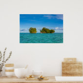 Poster Rock Islet On Ocean Seascape (Cuisine)