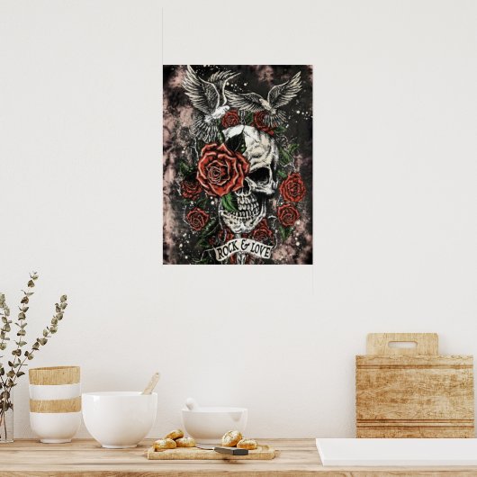 Poster Rock & Love (Cuisine)