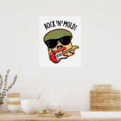 Poster Rock n Mold Blague drôle de pain  (Cuisine)