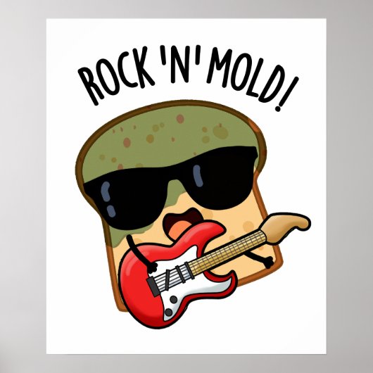 Poster Rock n Mold Blague drôle de pain  (Devant)