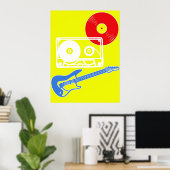 Poster Rock 'n' Roll (Bureau à domicile)