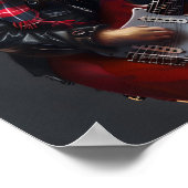 Poster Rock n Roll Guinée Pig (Coin)