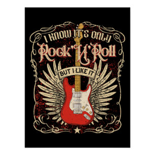 Poster Rock 'N' Roll Legacy : Wings of Sound & Freedom