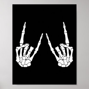 Poster Rock On Band Halloween Costume Rock Et Roll Men W