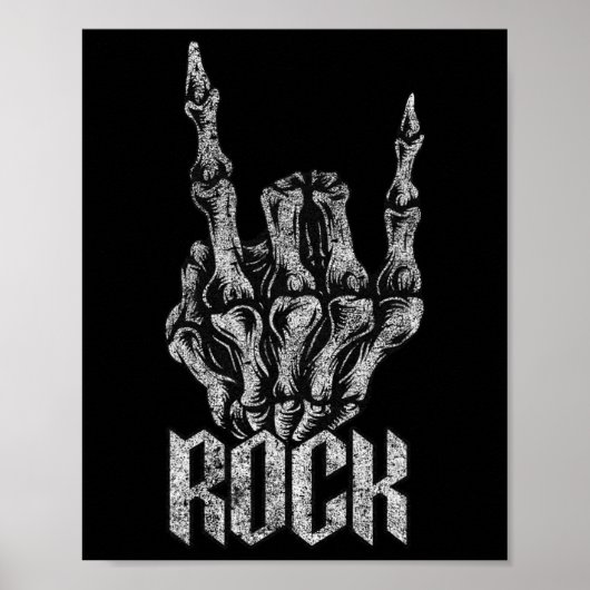Poster Rock On Band Tee - shirts For Women Rock And Roll (Devant)