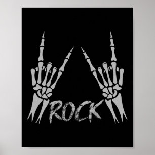 Poster Rock On Band Tee - shirts For Women Rock And Roll 