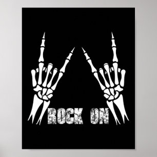 Poster Rock On Band Tee - shirts For Women Rock And Roll 