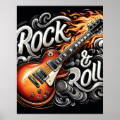 Poster Rock & Roll (Devant)