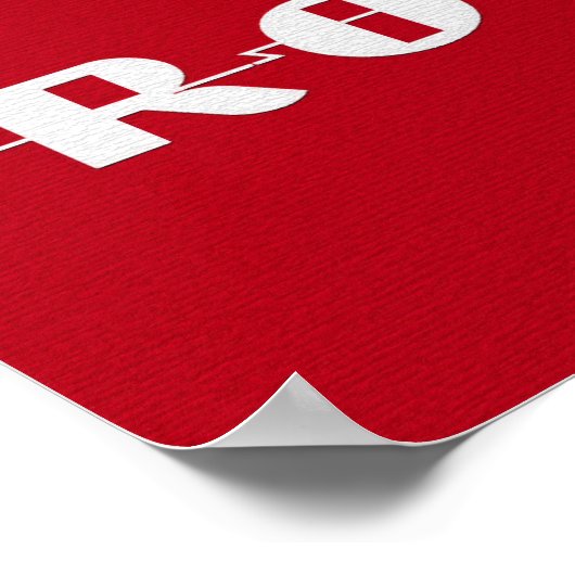 Poster Rock & Roll Jukebox 36 x 24 (Coin)