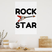 Poster Rock Star (Cuisine)