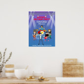Poster Rock Star Boys Band Anniversaire (Cuisine)