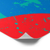 Poster Rock Star : Grunge Guitar Motif (Coin)