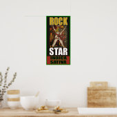 POSTER ROCK STAR INDICA SATIVA (Cuisine)