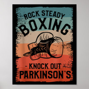 Poster Rock Steady Boxing Knock Out Parkinsons Sensibilis