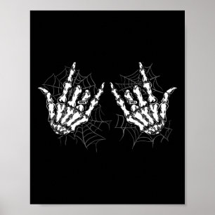 Poster Rock Sur Band Rock Et Roll Hommes Femmes Halloween