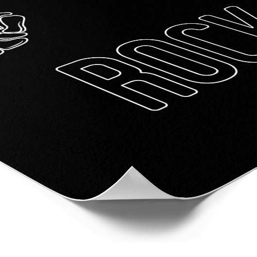 Poster Rock sur Skeleton Hands (Coin)